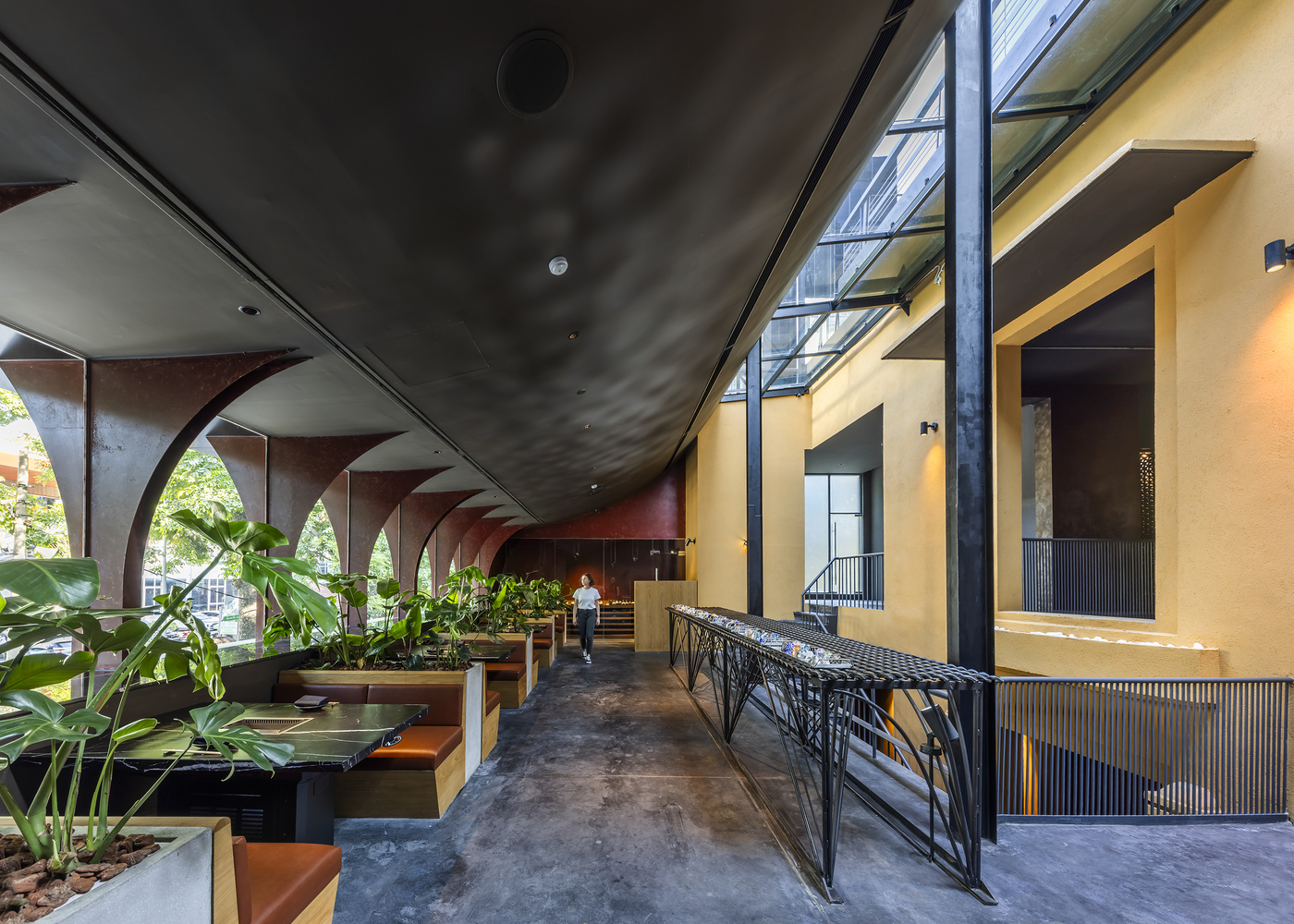 Yazawa Hanoi Restaurant by Takashi Niwa Architects